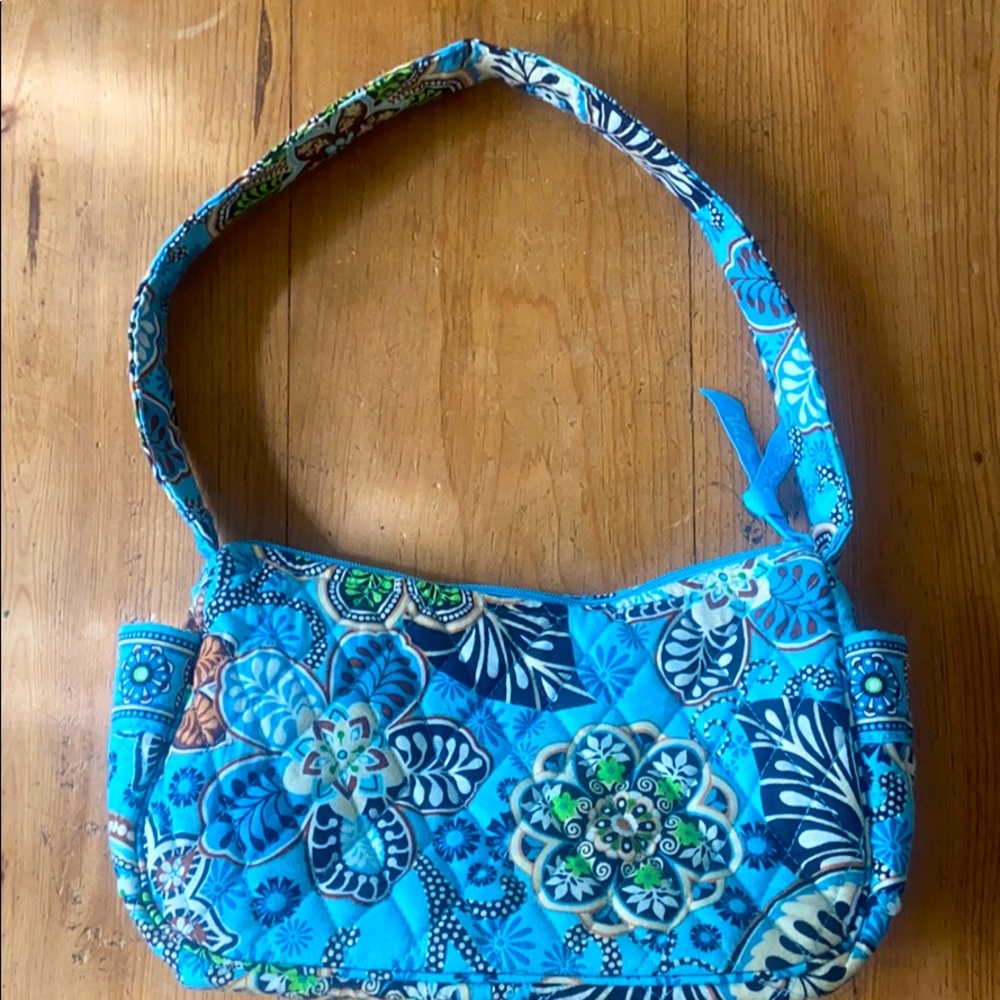 Vera Bradley blue cloth bag